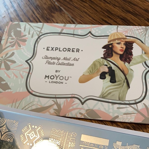Stamping Nail Art Plate by MoYou - Picture 2 of 5